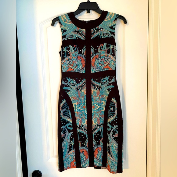 BCBGMAXAZRIA Girls 2 in 1 Tweed Dress in Black